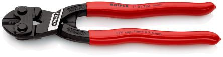 Knipex 71 01 200 200 mm Plastic 6 mm Plastic Coated Chrome Vanadium Steel Compact Bolt Cutter