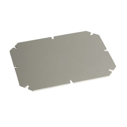 Schneider Electric Galvanised Steel Mounting Plate Insulating Mount Plate, 265mm W, 215 mm L for Use with Thalassa TBP,