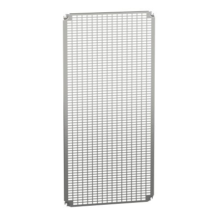 Schneider Electric Steel Zinc Plated Mounting Plate Enclosure Mount Plate, 551mm W, 1145 mm L for Use with Thalasa PLM,