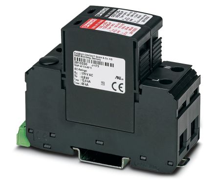 Phoenix Contact Surge Protection Device, 35 kA, DIN Rail