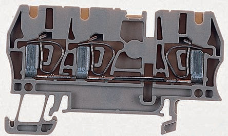 Weidmüller 1775530000 ZDU Series Feed Through Terminal Block Beige, 1.5mm², 1-Level, Clamp