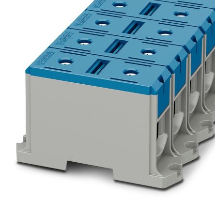 Phoenix Contact 1086506 UBAL Series High Current Connector Blue, 240mm², 1-Level, Screw