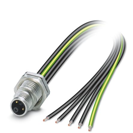 Phoenix Contact Power Connector, Male, IP67, 1425 Series