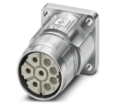 Phoenix Contact Circular Connector, 8 Contacts, Front, M23 Connector, Socket, Female, IP67, M23 PRO Series