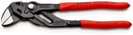 Knipex 1-Piece Plier Wrench, 180 mm Overall, 40mm Jaw