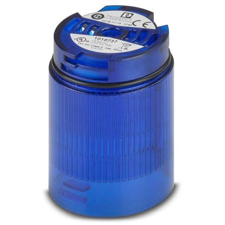 Phoenix Contact PSD Series Blue Flashing Light Element, LED Bulb 24V, DC, IP65
