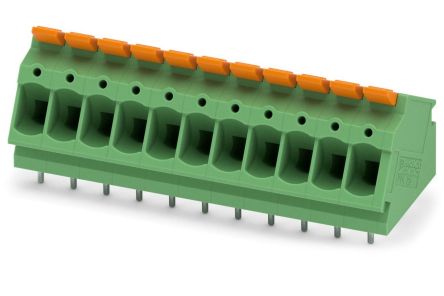 Phoenix Contact LPT Series PCB Terminal Block, 11-Contact, 5 mm Pitch, 1 Row