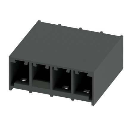 Phoenix Contact PC 6/-GL-THR Series Pluggable Terminal Block, 3-Contact, 7.62 mm Pitch, 1 Row, 1190538