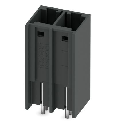 Phoenix Contact PCV 6/-G-THR Series Pluggable Terminal Block, 2-Contact, 7.62 mm Pitch, 1 Row, 1192623