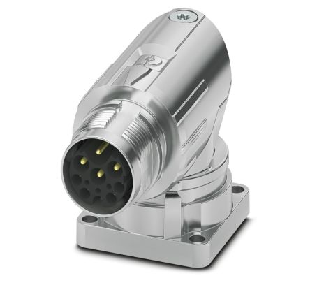 Phoenix Contact Circular Connector, 9 Contacts, Front, M17 Connector, Plug, Male, IP66, IP68, M17 PRO Series