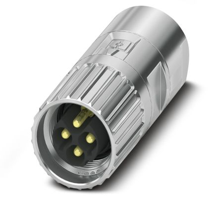 Phoenix Contact Circular Connector, 4 Contacts, Cable, M17 Connector, Plug, Male, IP67, IP68, M17 PRO Series