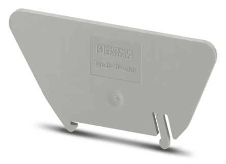Phoenix Contact, D-TP-VBS Polyamide End Cover for use with Terminal Block