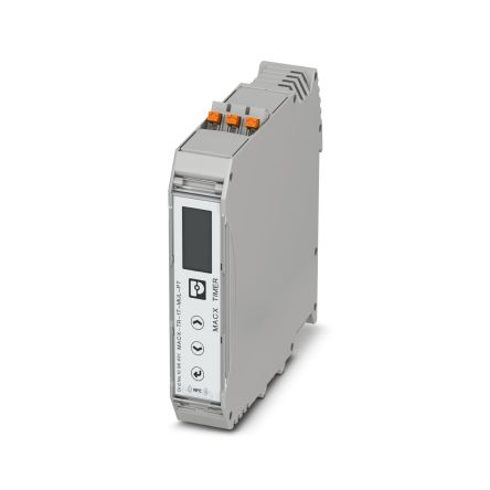Phoenix Contact DIN Rail Timer Relay, 2-Contact, 24 V dc 24V ac, 240 V ac, 0.01 to 59999 min, 13-Function, 2 Switch