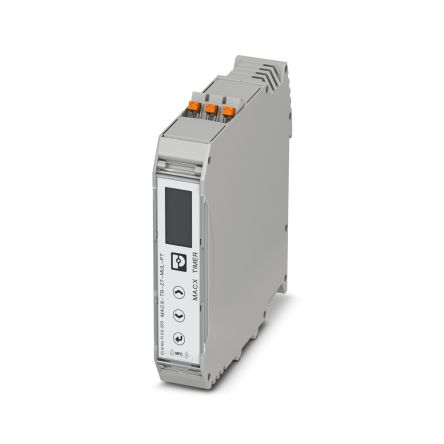 Phoenix Contact DIN Rail Timer Relay, 2-Contact, 24 V dc 24V ac, 240 V ac, 0.01 to 59999 min, Multifunction-Function,