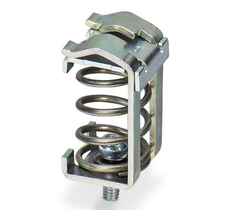 Phoenix Contact, SKS 20-D Steel Shield Connection Clamp for use with Conductive Mounting Plates