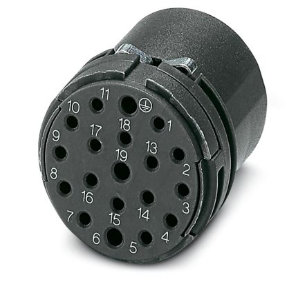 Phoenix Contact Male Contact Insert 19 Way for use with Circular Connector