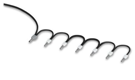 Phoenix Contact, DB 50- 90 BK Jumper Link Male Black Wire Bridge 50 Way 90 mm Pitch