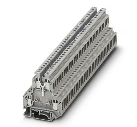 Phoenix Contact 3048030 UKK Series Component Terminal Block Grey, 2-Level, Screw