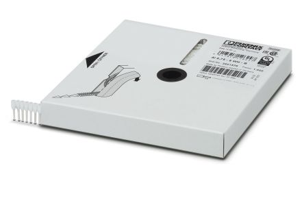 Phoenix Contact Insulated Ferrule, 14 mm Pin Length, 1.3 mm Pin Diameter, White to 18 AWG Wire Size
