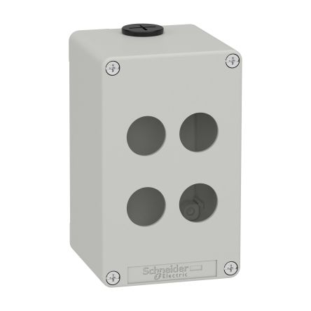 Schneider Electric Harmony Series Metal General Purpose Enclosure, IP65, IP66, IP69, IK07 130 mm, 80 mm, 80 mm