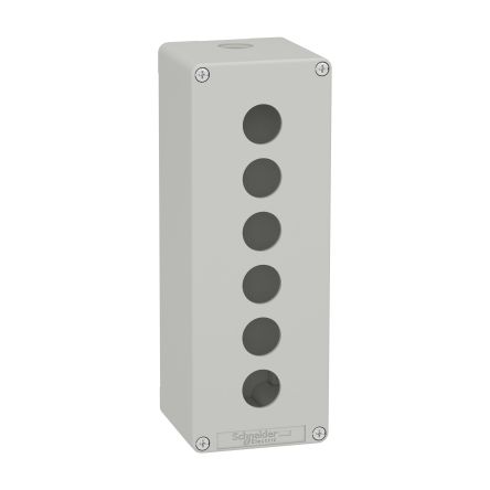 Schneider Electric Harmony Series Grey Metal General Purpose Enclosure, IP65, IK07 220 mm, 80 mm, 80 mm