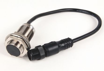 Allen Bradley 872C-MH4BN12-D4 Threaded Barrel Inductive Proximity Sensor, M12 PNP 30V 4 mm 30 V dc