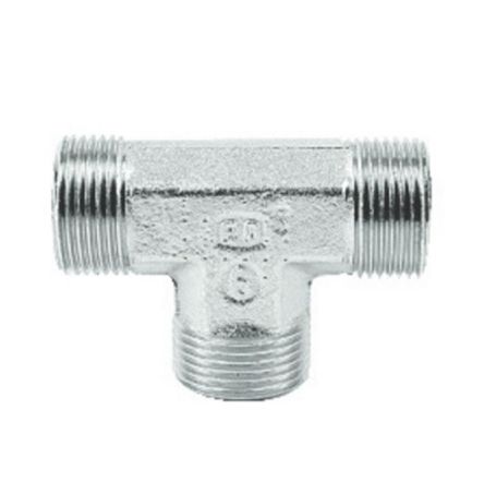 Parker T12SCFX Hydraulic Fitting Male, Steel, 12 mm Hose ID