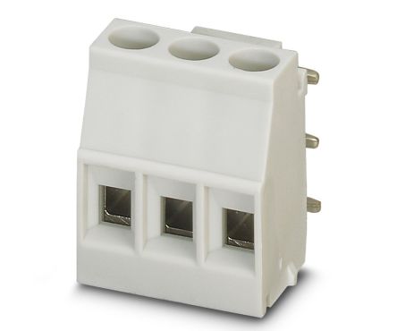 Phoenix Contact MKDSO 2 Series PCB Terminal Block, 5 mm Pitch, Wave Soldering Mount, 1 Row