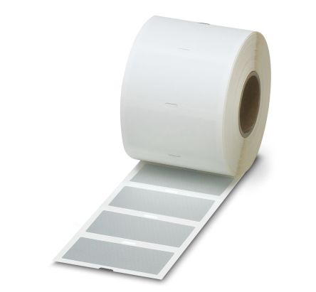 Phoenix Contact, EMLS Polyester Device Marking for use with Thermomark Roll, Thermomark X1.2, Thermomark Roll X1,