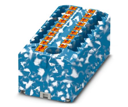 Phoenix Contact Distribution Block, 450V, 24A, White, Blue