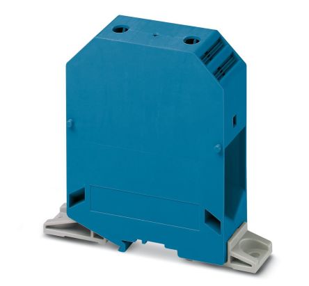 Phoenix Contact 3247066 UKH240-F BU Series Terminal Block Blue, 240mm², 1-Level