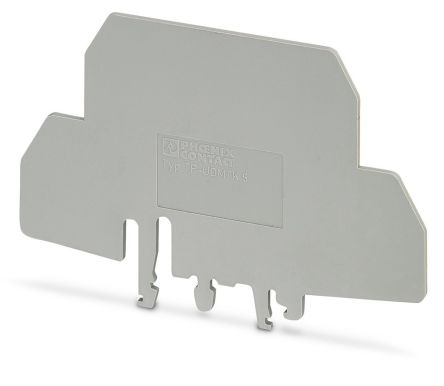 Phoenix Contact TP-UDMTK 5 Series Separating Plate for Use with DIN Rail Terminal Blocks
