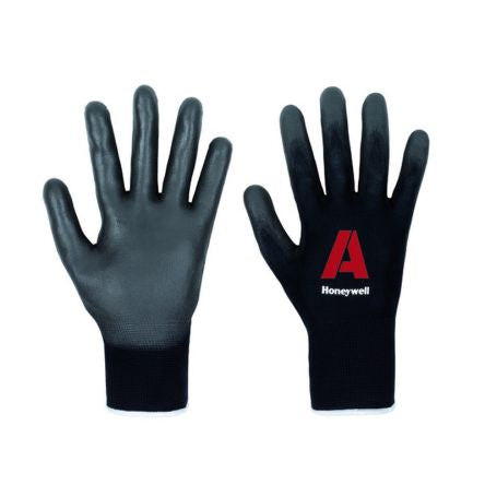 Honeywell Vertigo Black Polyamide Work Gloves, Size 7 250mm, Polyurethane Coating