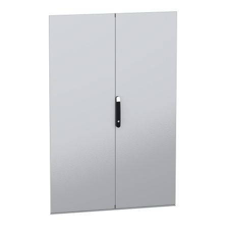 Schneider Electric PanelSeT SFN Kit Series Lockable Sheet Steel RAL 7035 Double Door, 1766 mm H, 1.169m W, 26 mm D, 1766