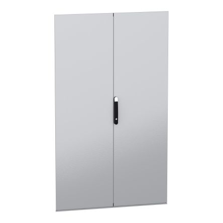 Schneider Electric PanelSeT SFN Kit Series Lockable Sheet Steel RAL 7035 Double Door, 1966 mm H, 1.169m W, 26 mm D, 1966