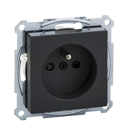 Schneider Electric Anthracite, 1 Gang, System M