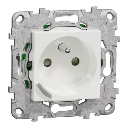 Schneider Electric White, 1 Gang, Wiser
