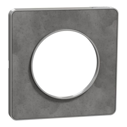 Schneider Electric Grey, 1 Gang, Odace 2011