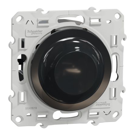 Schneider Electric Anthracite, 2 Way, 1 Gang, Odace 2011