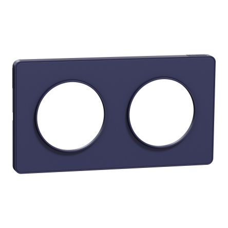 Schneider Electric Blue, 2 Gang, Odace 2011