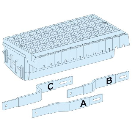 Schneider Electric Linergy Series Power Distribution Block for Use with PrismaSeT PrismaSeT P Cubicle 132 mm x 440 mm x