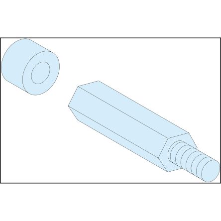 Schneider Electric PrismaSeT G Series Spacer for Use with PrismaSeT P Cubicle, PrismaSeT G Front Cover Support Upright,
