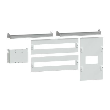 Schneider Electric PrismaSeT G Series Polyester Front Plate for Use with PrismaSeT PrismaSeT Pack 250 Duct 450 mm x 450