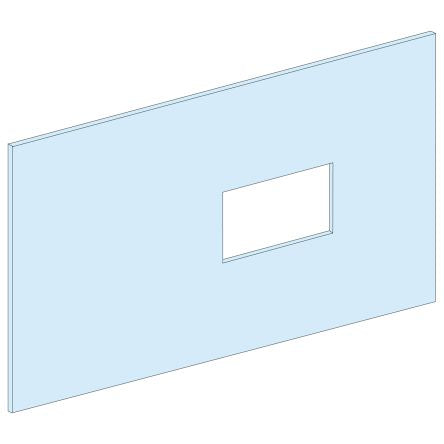 Schneider Electric PrismaSeT G Series Steel Front Plate for Use with PrismaSeT P Cubicle ComPact INV320...400 500 mm x