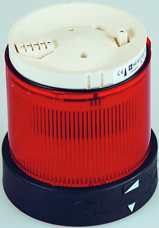 Schneider Electric Harmony XVB Series Red Steady Effect Beacon Unit, LED Bulb 230V ac, AC, IP65