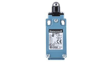 Honeywell GLC Series Roller Plunger Limit Switch, 1 NC/1 NO, IP66, Die Cast Zinc Housing, 240V ac, 6A