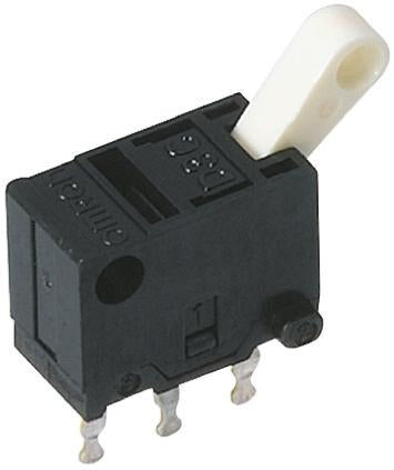 Omron Micro Switch, SPDT, 100mA, Silver Plated