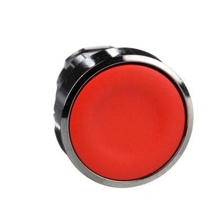 Schneider Electric Harmony XB4 Series Red Spring Return Push Button Head, 22 mm Cutout, IP69K, IP67, IP66