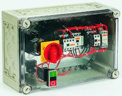 Eaton XSDP Star Delta Starter, Star Delta, 400V ac, 15 kW, 3 Phase, IP65