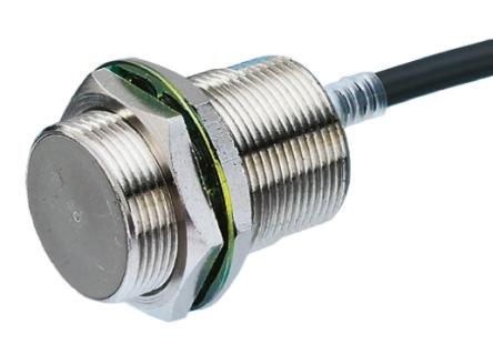 Omron E2E-X10MF1 2M Threaded Barrel Inductive Proximity Sensor, M18 PNP E2E 264V 20 mm 264 V ac 40 V dc 200mA